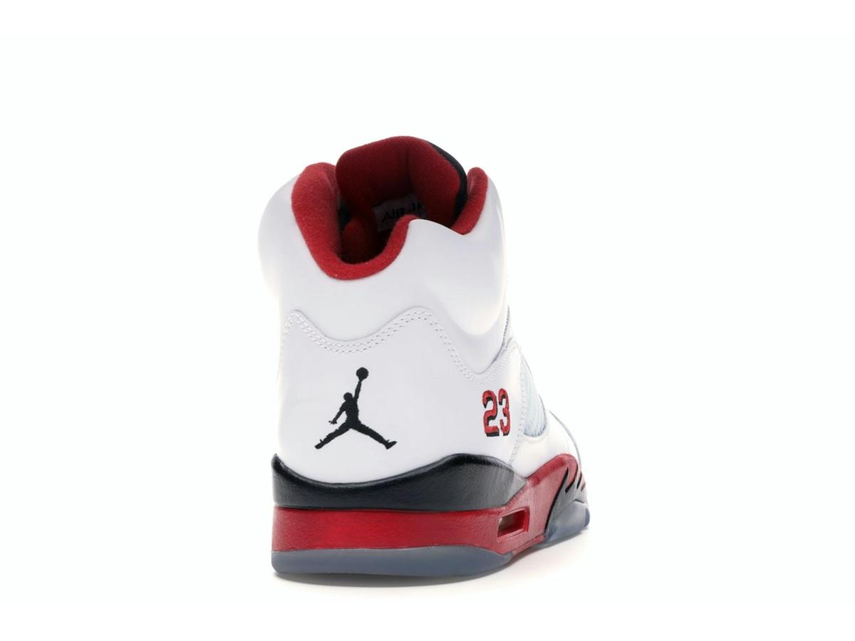 Jordan 5 Retro Fire Red Black Tongue 2013 136027-120 - savito