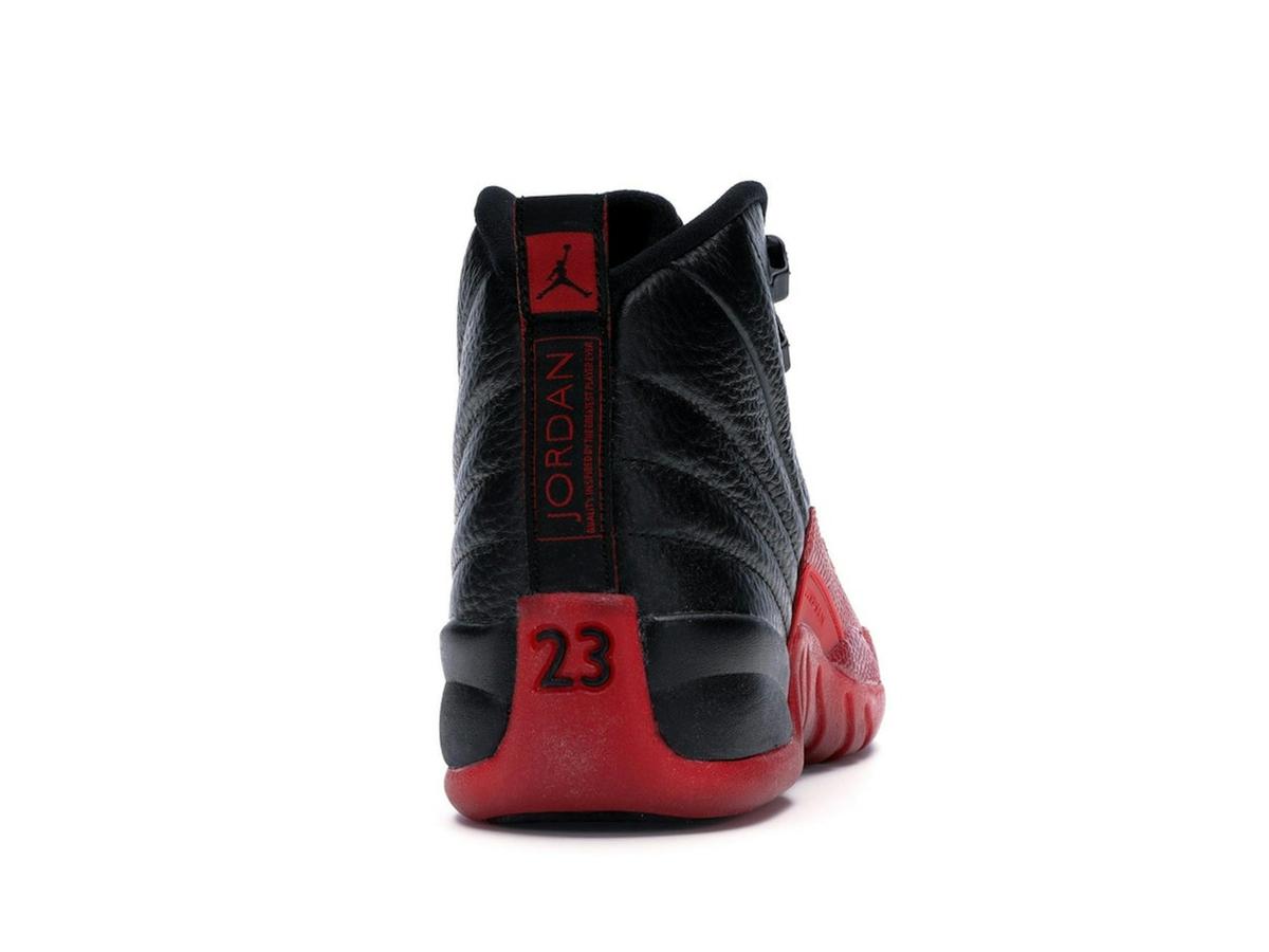 Jordan 12 Retro Flu Game 2016 GS Black Varsity Red 153265-002 - savito
