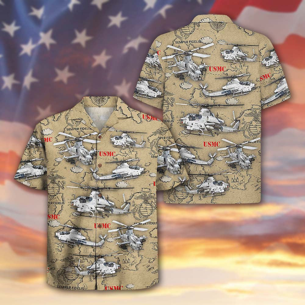 US Marine Corps 250th Years Of Service Hawaiian Shirt 1775 2025 Patriotic Marines Gift