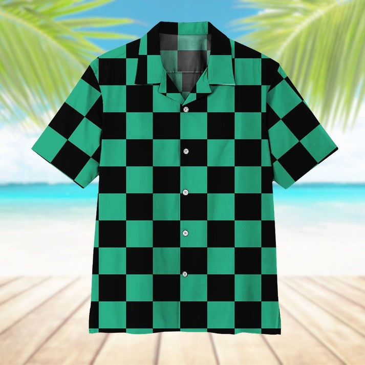 DS Hawaiian Shirt Demon Slayer Clothing Unique Aloha Shirt For Anime Lovers