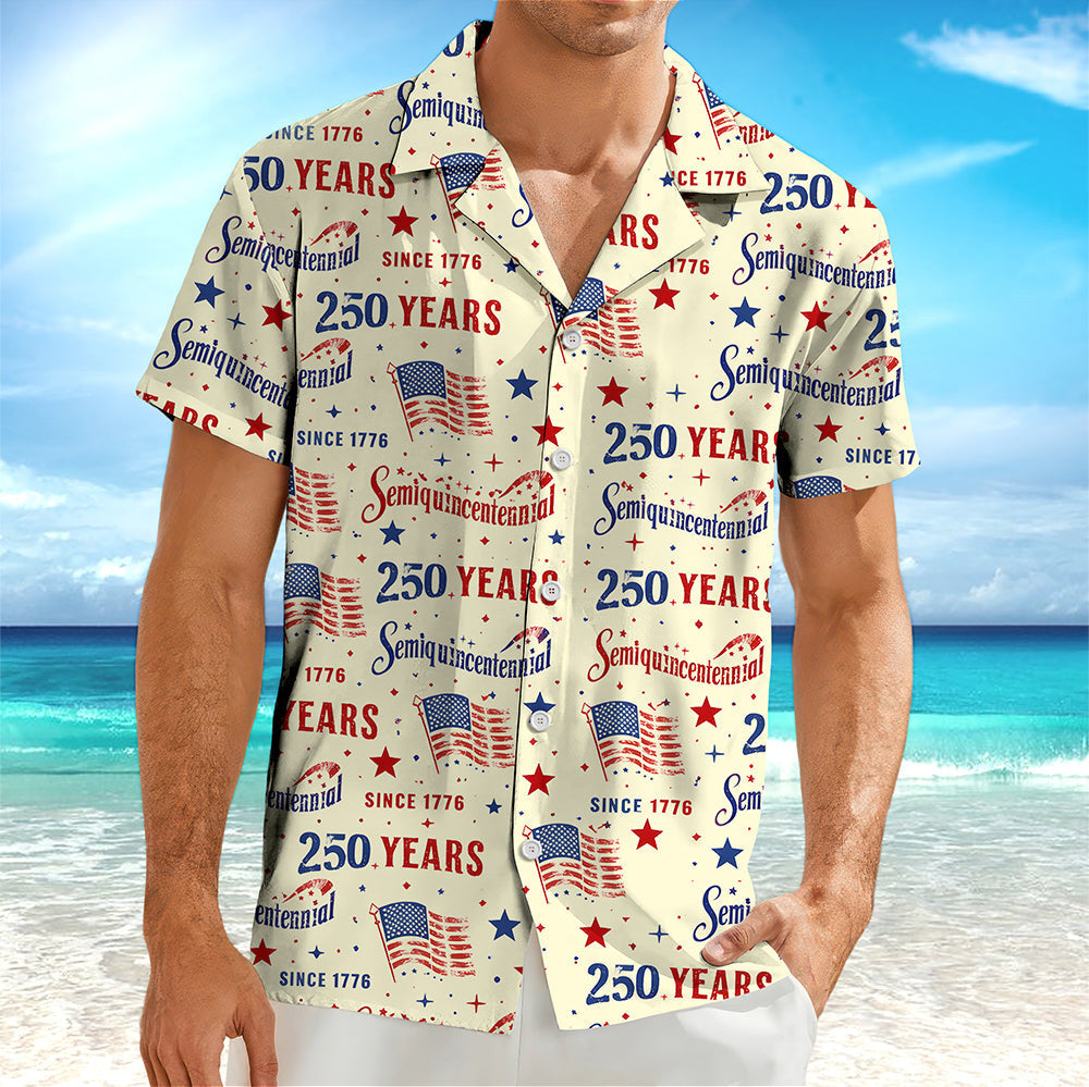 America 250 Semiquincentennial Hawaii Shirt America's 250th Birthday Clothes