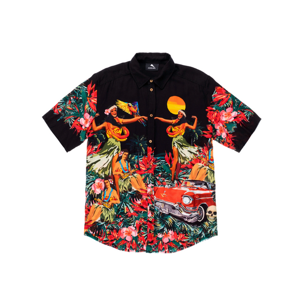 Luke Bryan’s black Hawaiian Shirt On American Idol Show Apparel Gifts For Luke Bryan Fans