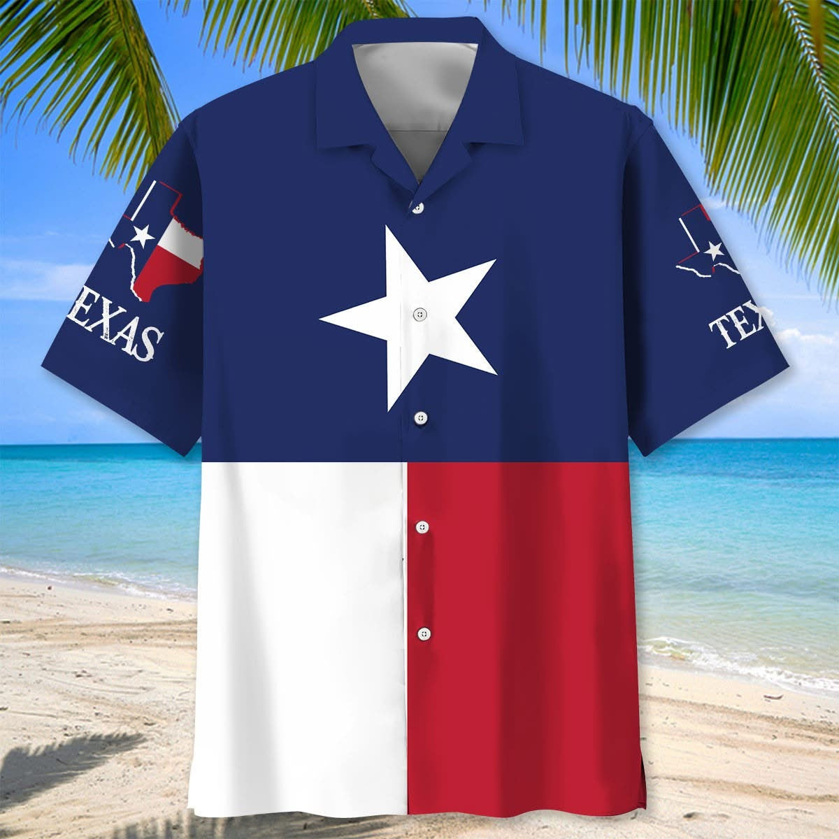 Lone Star State Texas Hawaiian Shirt Retro Patriotic Clothing Cool Gifts For Texans