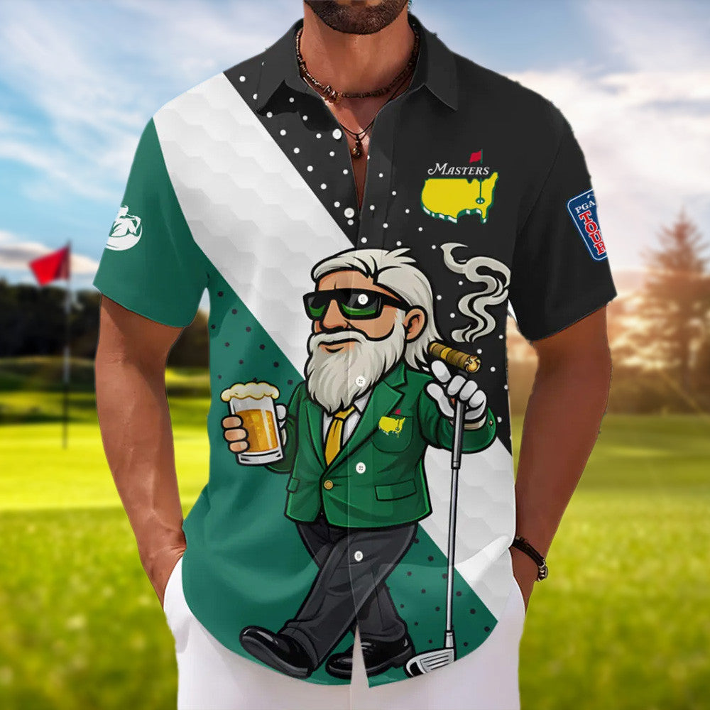 Masters Tournament Merch Augusta Golf Club Hawaiian Shirt Best Gifts For Men Golfers