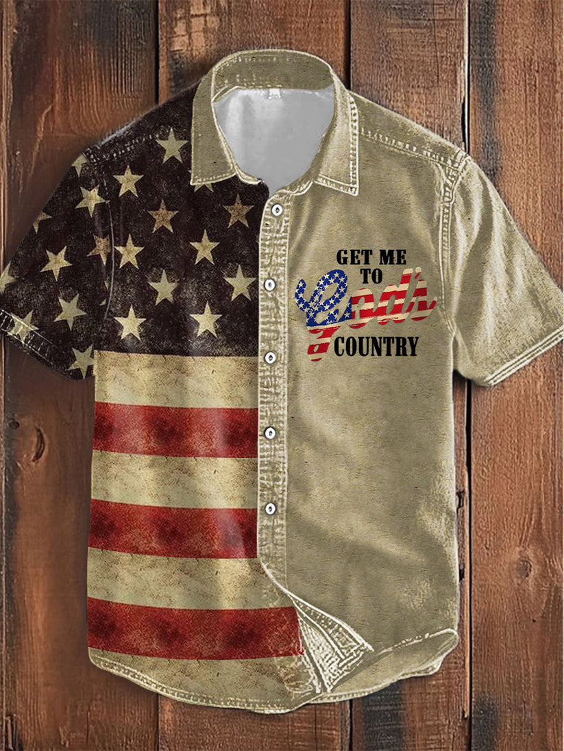Luke Combs 2026 Tour Merch Get Me To God's Country Hawaiian Shirt Gifts For Fans