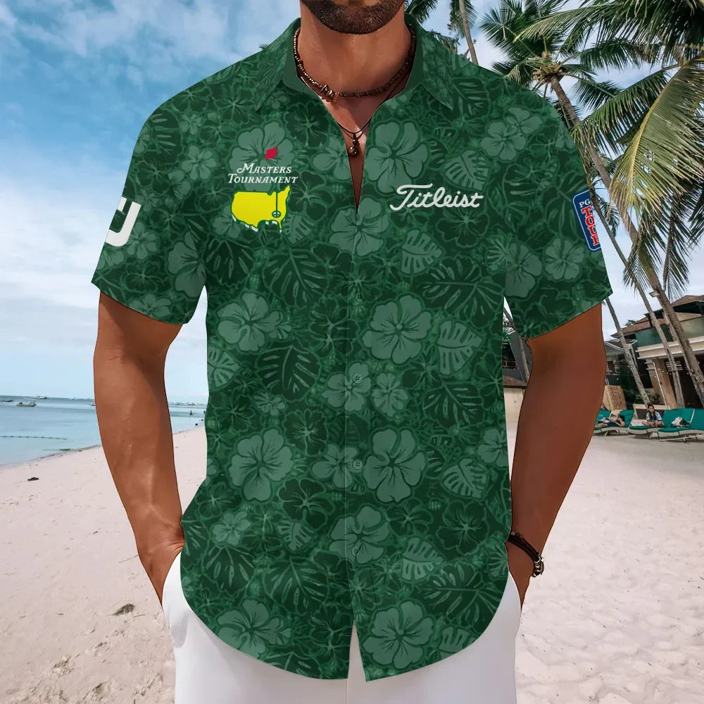 Masters Tournament Merch Augusta Golf Club Hawaiian Shirt Golf Presents For Dad