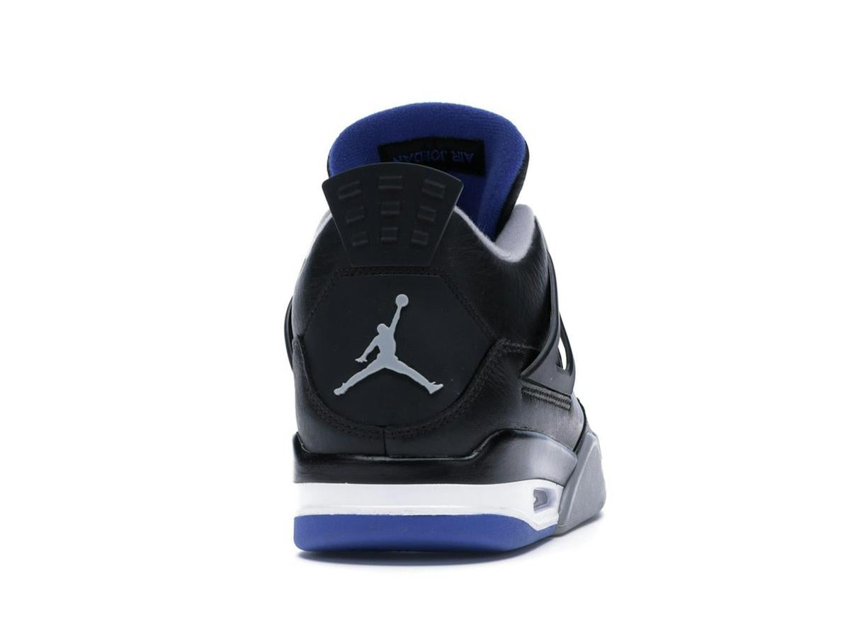 Jordan 4 Retro Motorsports Alternate Sneakers Black Game Royal 308497-006 - savito