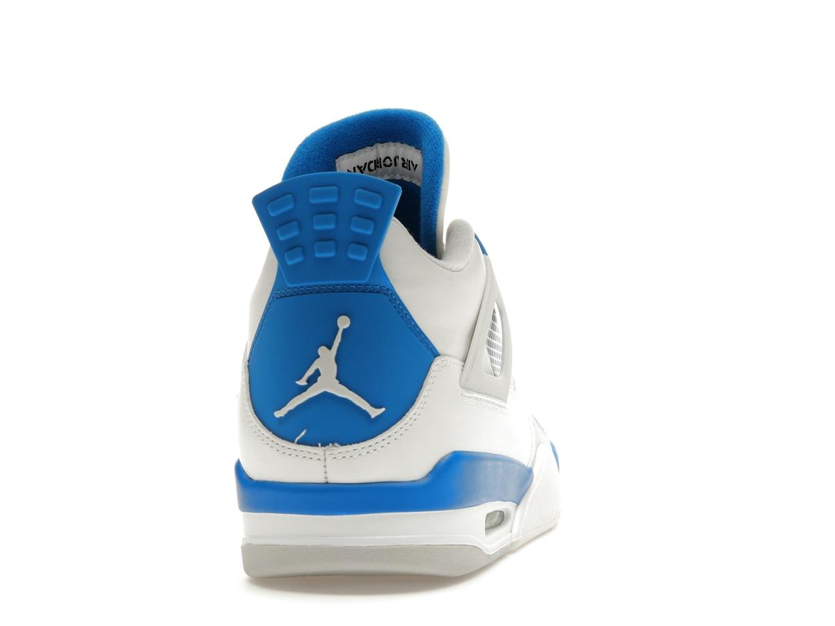 Jordan 4 Retro Military Blue 2012 White/Military Blue-Neutral Grey 308497-105 - savito