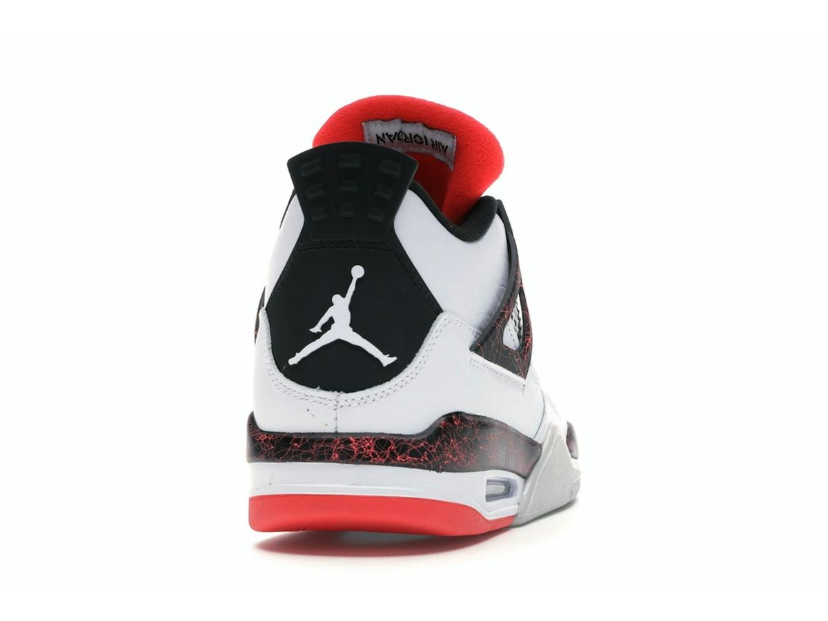 Jordan 4 Retro Flight Nostalgia White Black Bright Crimson Pale Citron 308497-116 - savito