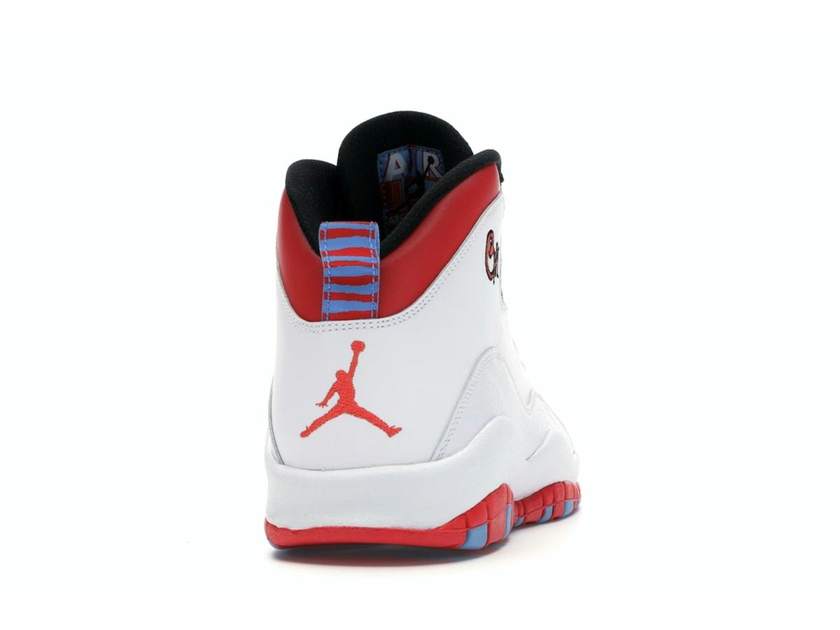 Jordan 10 Retro Chicago Flag White University Blue 310805-114 - savito