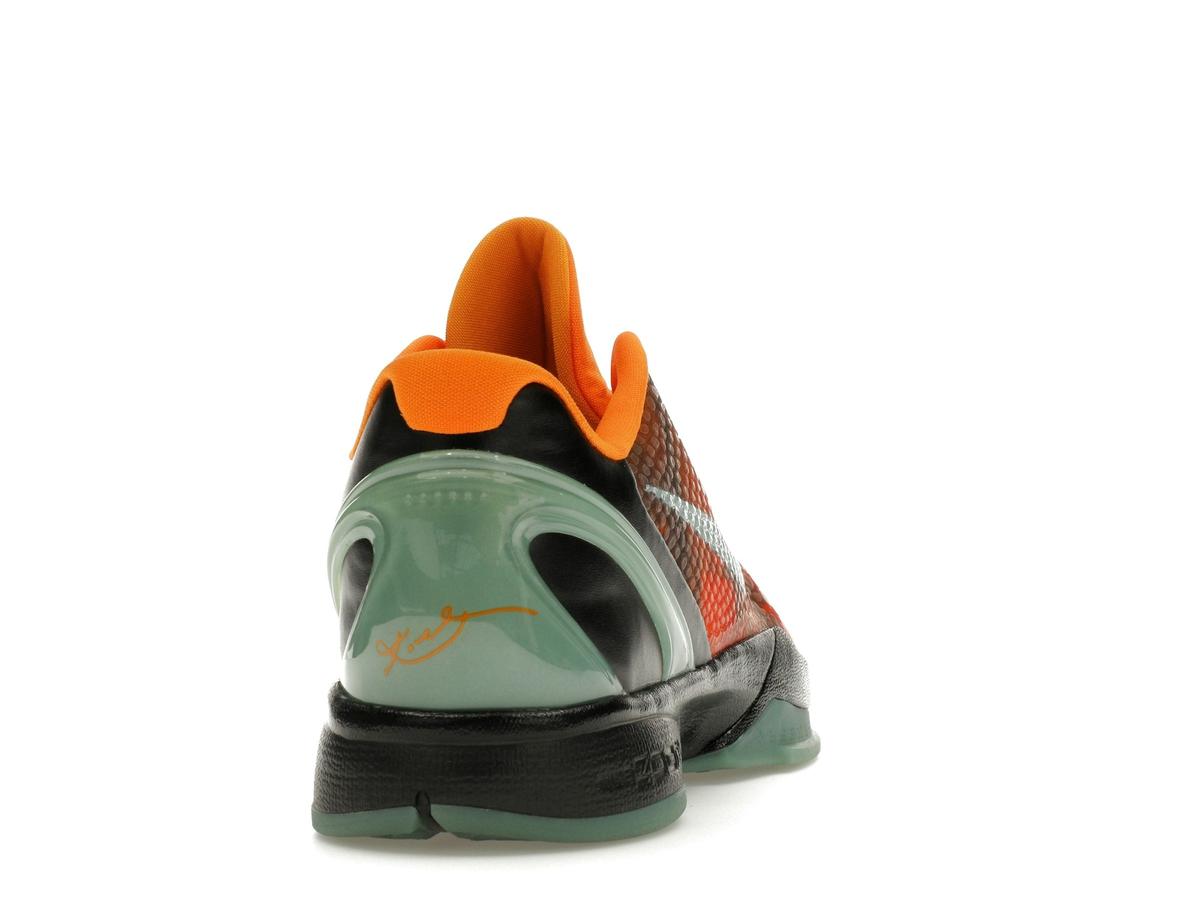 Nike Kobe 6 ASG Orange County Sunset Orange Peel Cannon Black 448693-800 - savito