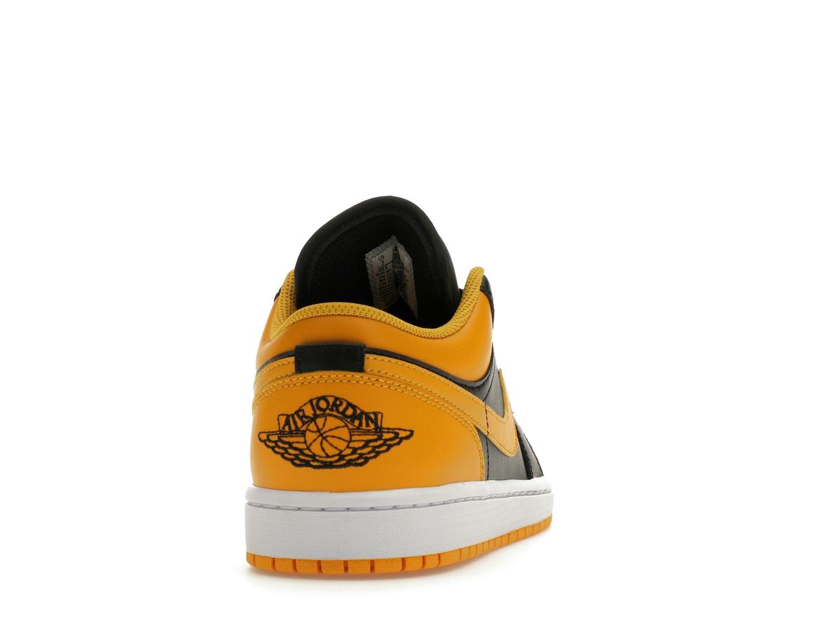 Jordan 1 Low Yellow Ochre Black White 553558-072 Sneakers - savito