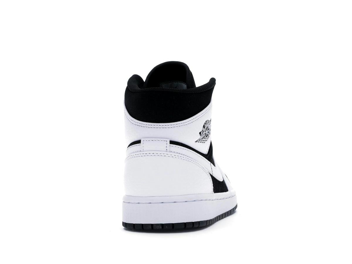 Air Jordan 1 Mid White Black 554724-113 - savito