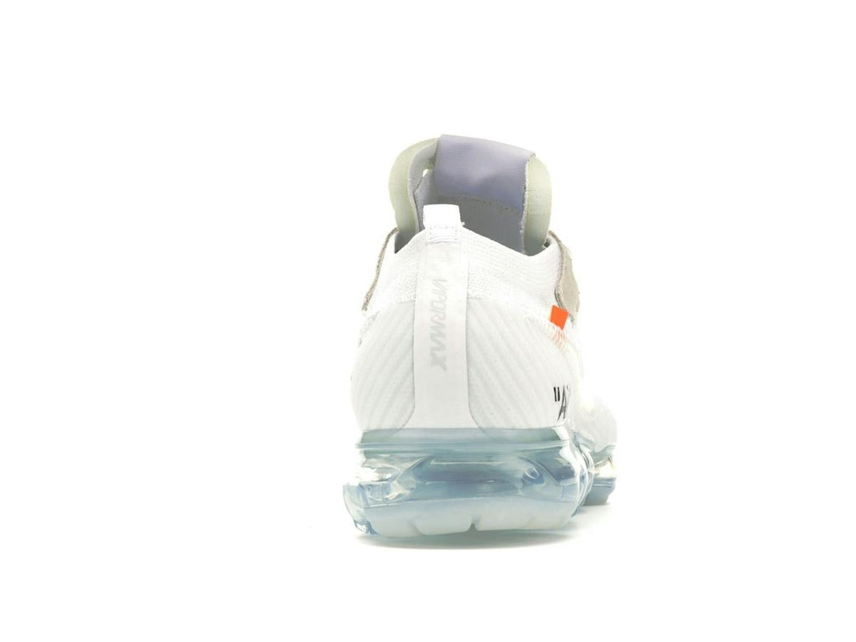 Nike Air VaporMax Off-White 2018 White Orange Black AA3831-100 Sneakers - savito