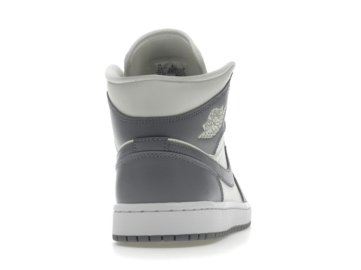 Jordan 1 Mid Stealth Women's Sail/Stealth-White BQ6472-115 - savito
