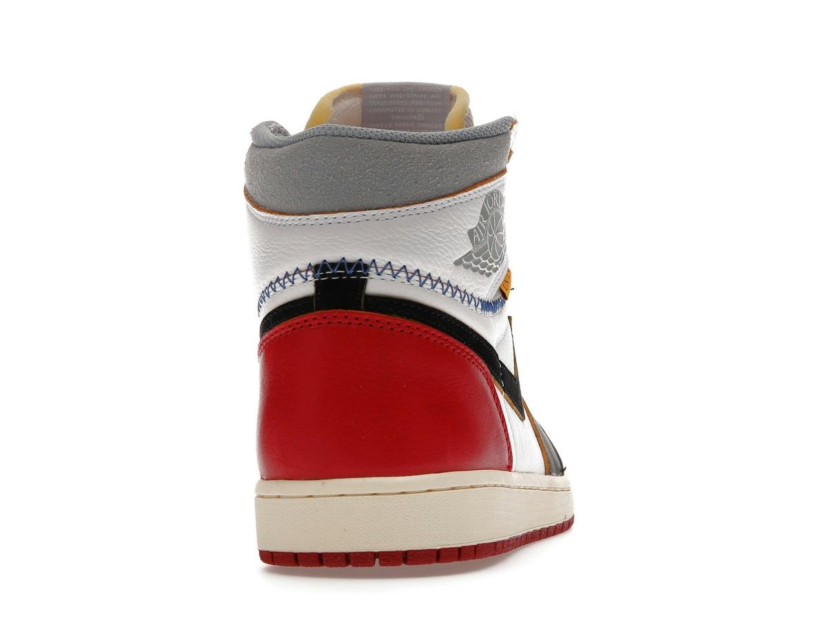 Jordan 1 Retro High Union Los Angeles Black Toe BV1300-106 White Black Red - savito