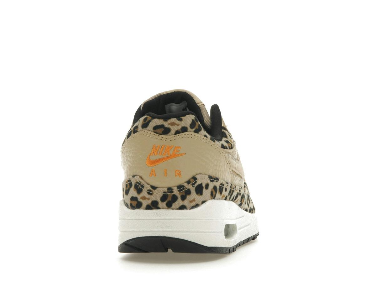 Nike Air Max 1 Leopard Women's Desert Ore Orange Peel Black Wheat BV1977-200 - savito