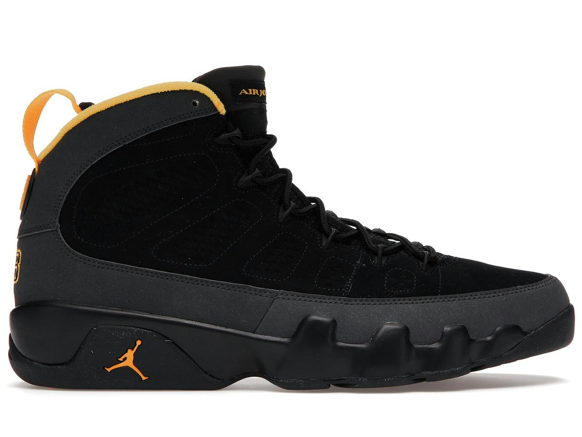 Air Jordan 9 Retro Dark Charcoal University Gold CT8019-070 - savito
