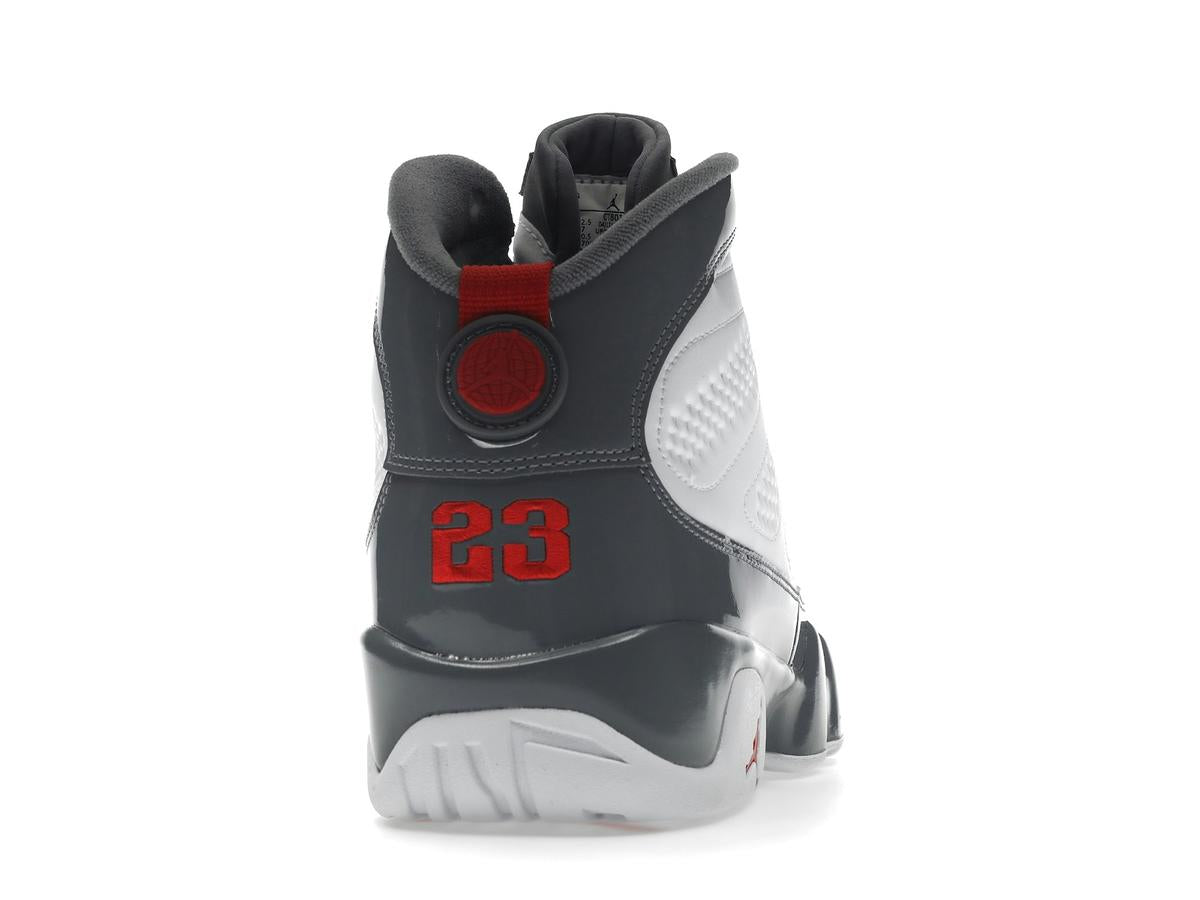 Jordan 9 Retro Fire Red CT8019-162 White Cool Grey - savito