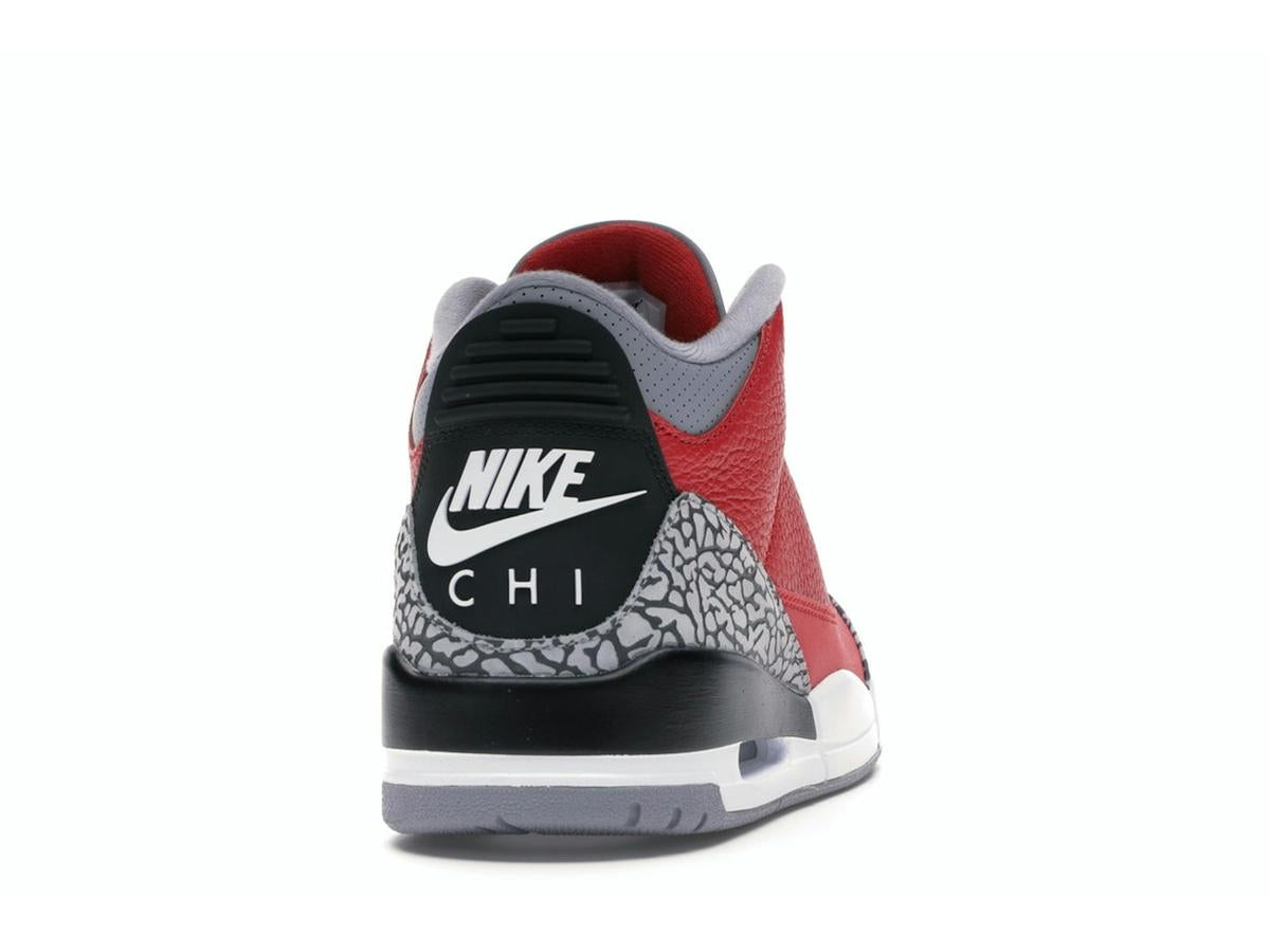 Air Jordan 3 Retro SE Unite (Chicago Exclusive) Fire Red Cement Nike Chi CU2277-600 - savito