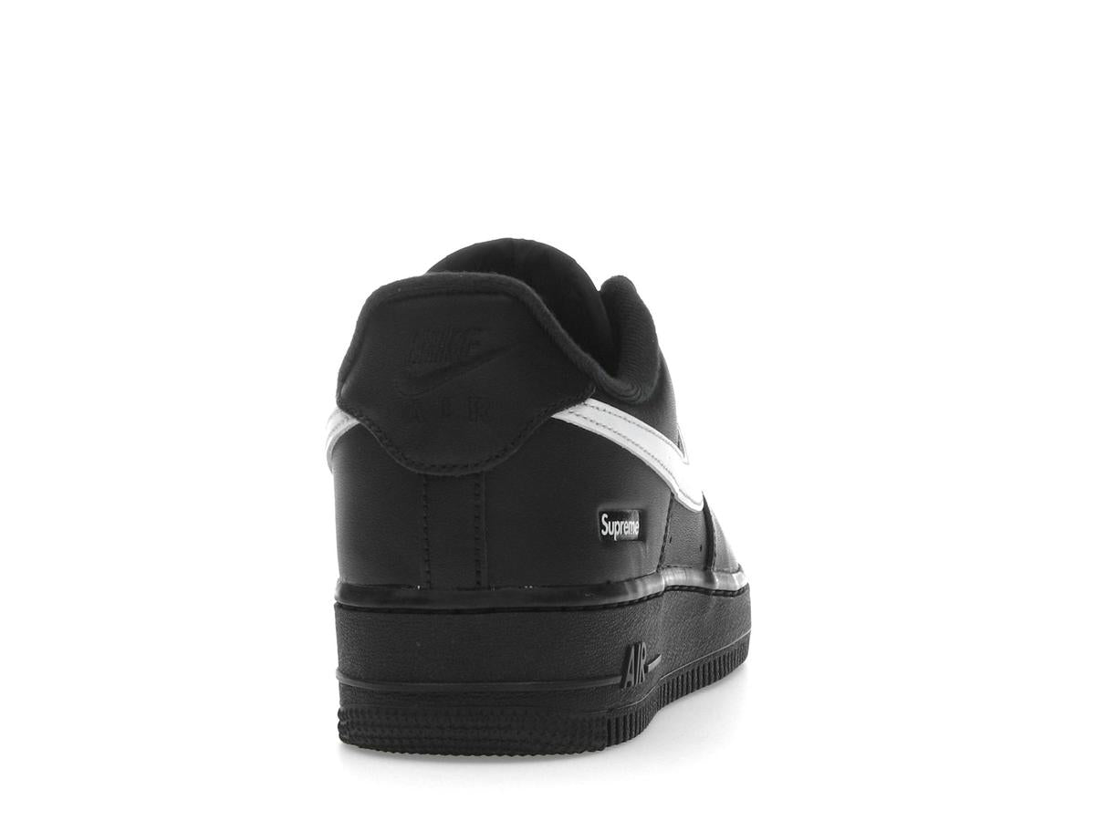 Nike Air Force 1 Low Supreme Black White CU9225-002 - savito