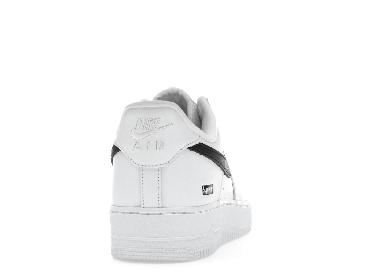 Nike Air Force 1 Low Supreme White Black CU9225-102 - savito
