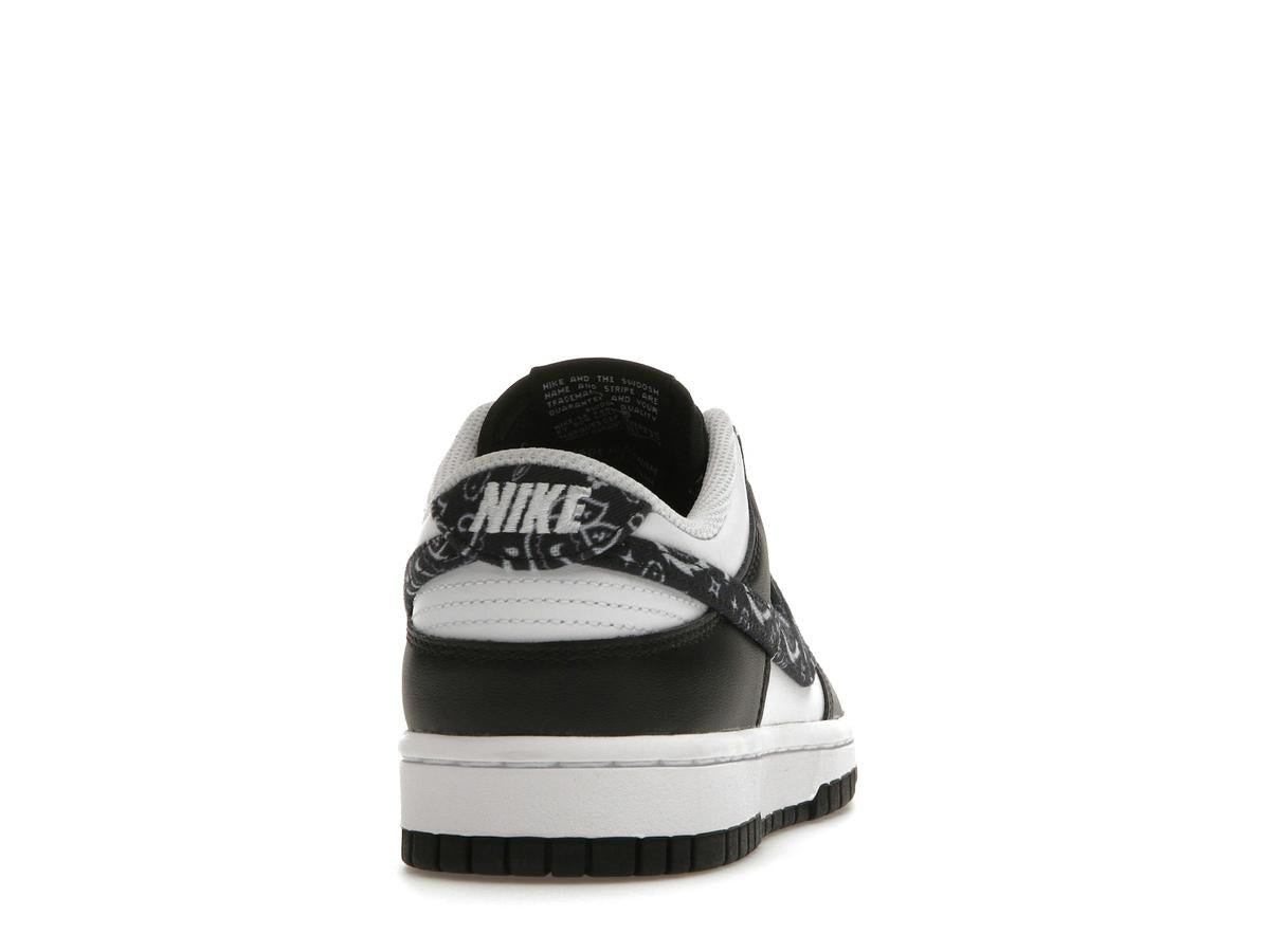 Nike Dunk Low Essential Paisley Pack Black White Women's DH4401-100 - savito
