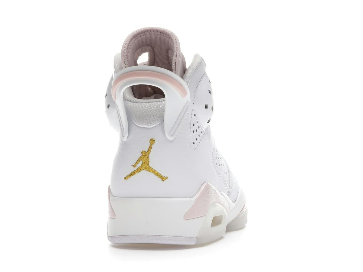 Jordan 6 Retro Gold Hoops Women's White DH9696-100 - savito