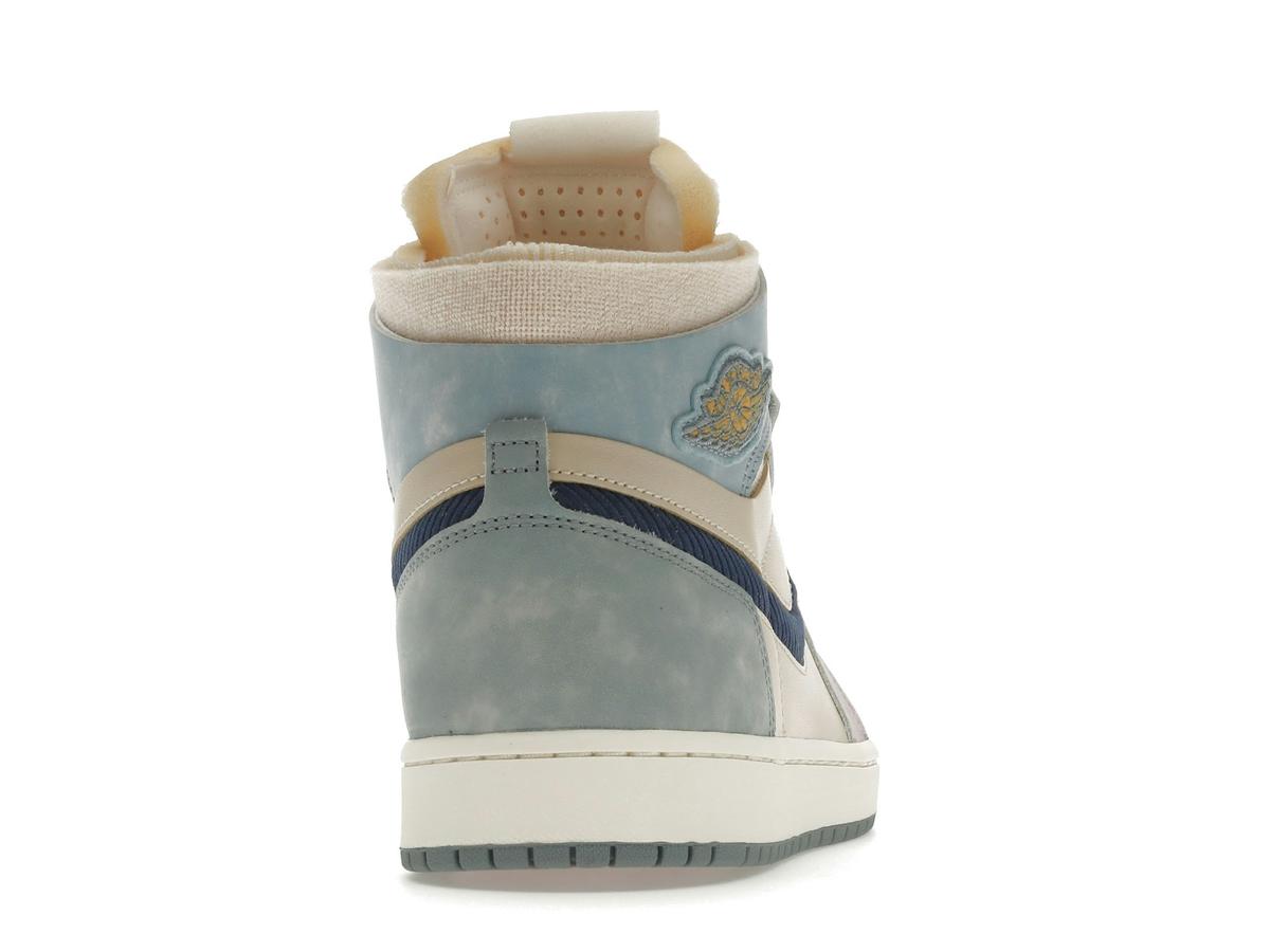 Jordan 1 High Zoom Air CMFT Celestine Blue Sail Navy Sneakers DQ5091-041 - savito