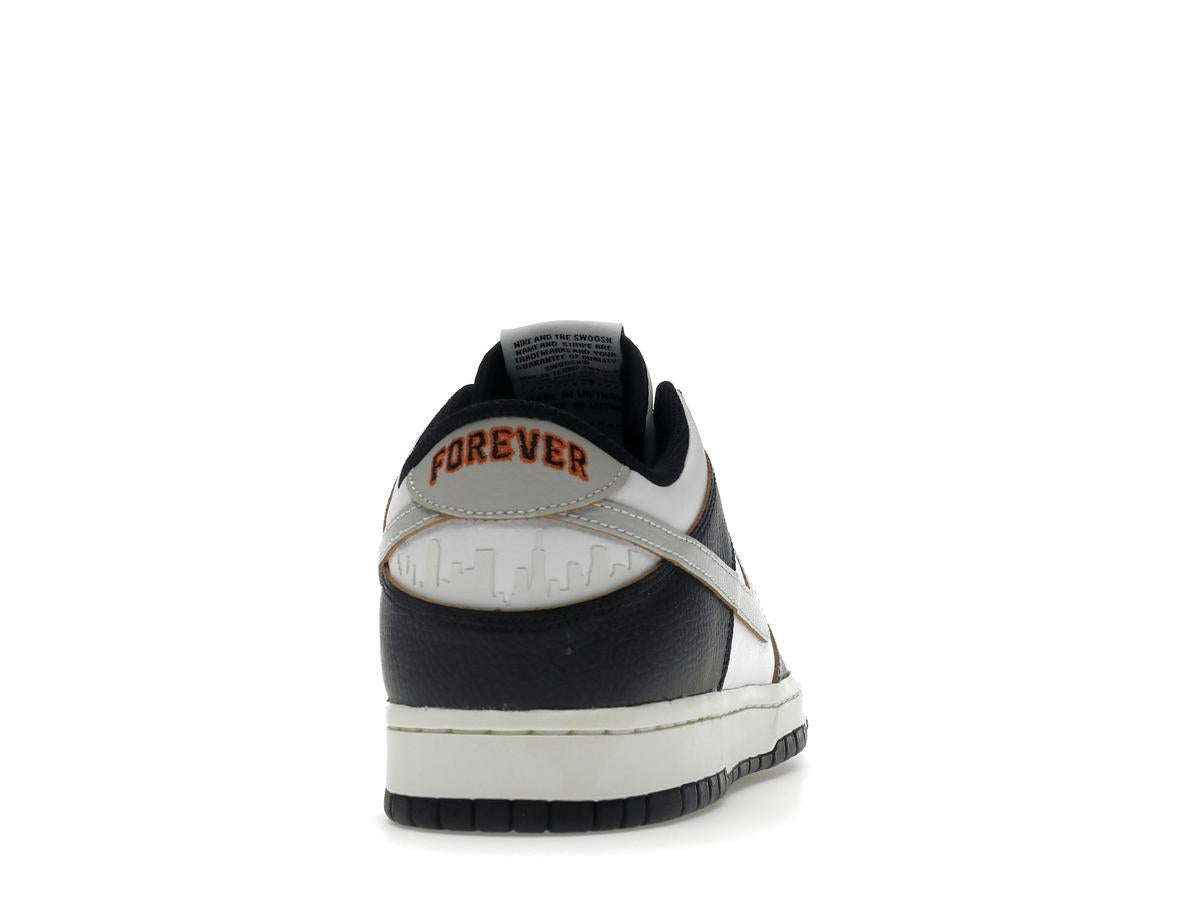 Nike SB Dunk Low HUF San Francisco Black White Orange FD8775-001 - savito