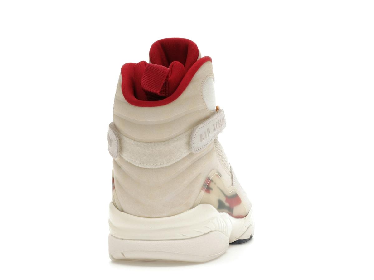 Jordan 8 Retro SP SoleFly Mi Casa Es Su Casa Sail Red Gold FJ2850-107 - savito