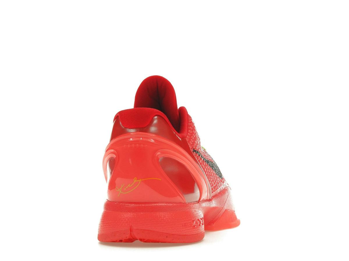 Nike Kobe 6 Protro Reverse Grinch Bright Crimson FV4921-600 - savito