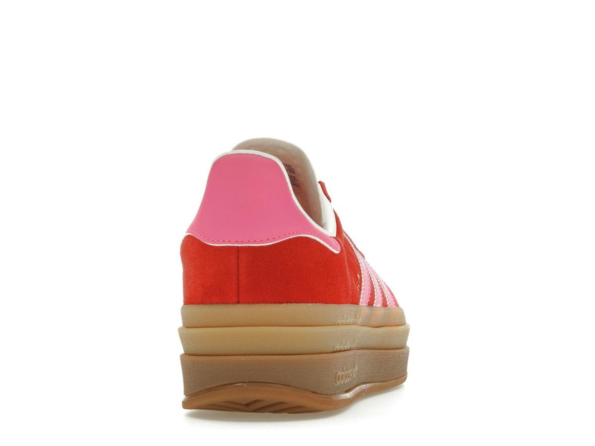 adidas Gazelle Bold Collegiate Red Lucid Pink Women's IH7496 - savito