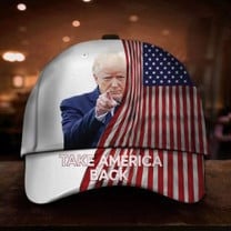 Trump 2024 Take America Back Hawaiian Shirt FJB Let's Go Brandon USA Flag MAGA Merch