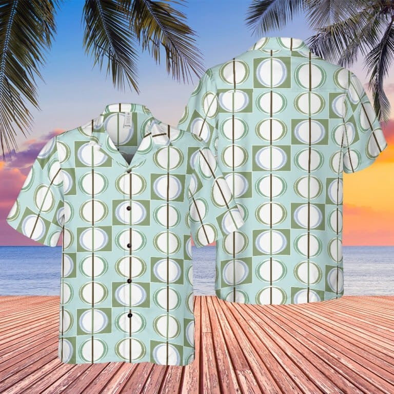 Tony Soprano The Sopranos Hawaiian Shirt Geometric Pattern Aloha Shirt Clothing Fan Gifts