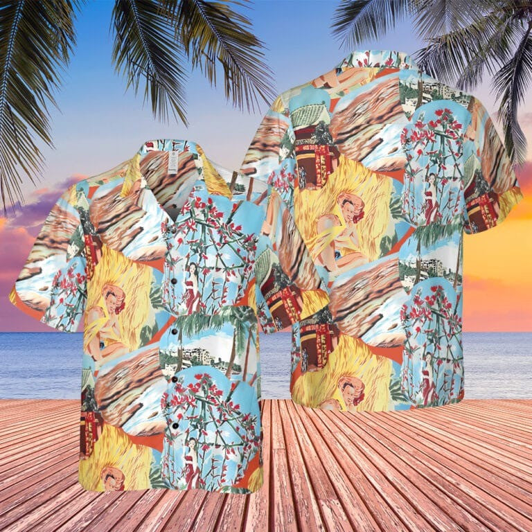 Ace Ventura Hawaiian Shirt Beach City Jim Carrey Ace Ventura Pet Detective 1994 Aloha Shirt