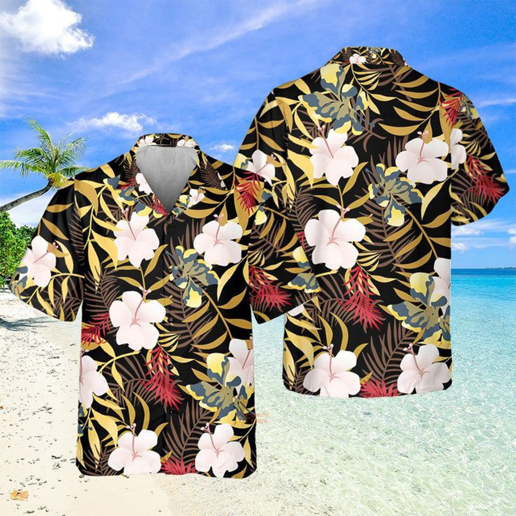 Ace Ventura Floral Hawaiian Shirt Jim Carrey Ace Ventura Pet Detective 1994 Merchandise