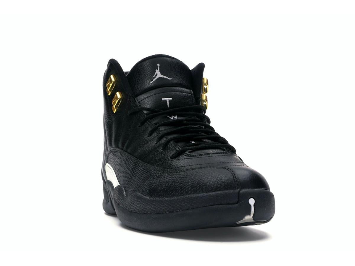 Jordan 12 Retro The Master 130690-013 Black Rattan White Metallic Gold - savito