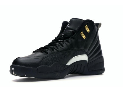 Jordan 12 Retro The Master 130690-013 Black Rattan White Metallic Gold - savito