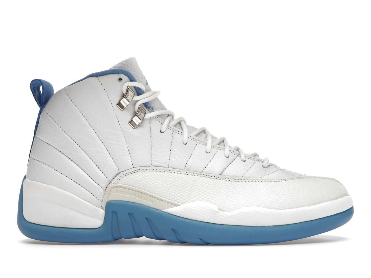 Jordan 12 Retro Melo White University Blue Metallic Silver 136001-142 - savito