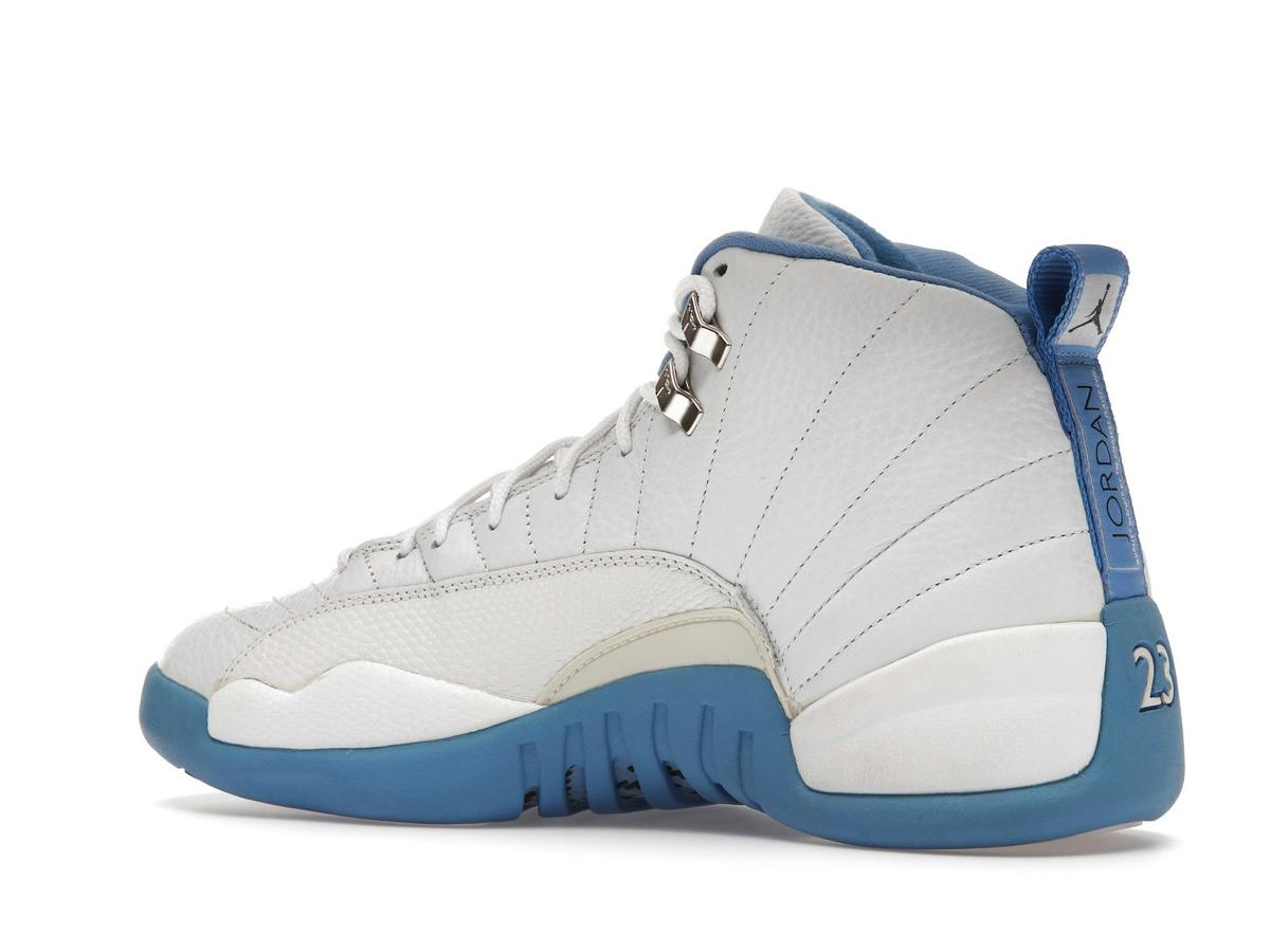 Jordan 12 Retro Melo White University Blue Metallic Silver 136001-142 - savito