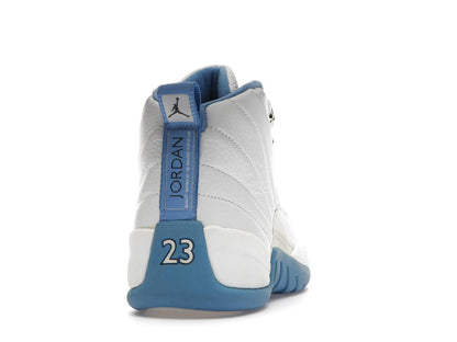 Jordan 12 Retro Melo White University Blue Metallic Silver 136001-142 - savito