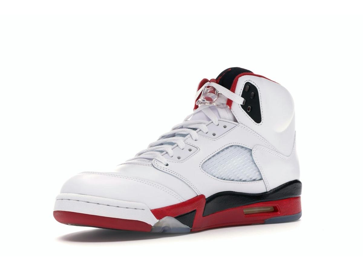 Jordan 5 Retro Fire Red Black Tongue 2013 136027-120 - savito