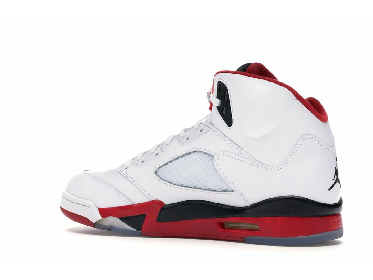Jordan 5 Retro Fire Red Black Tongue 2013 136027-120 - savito