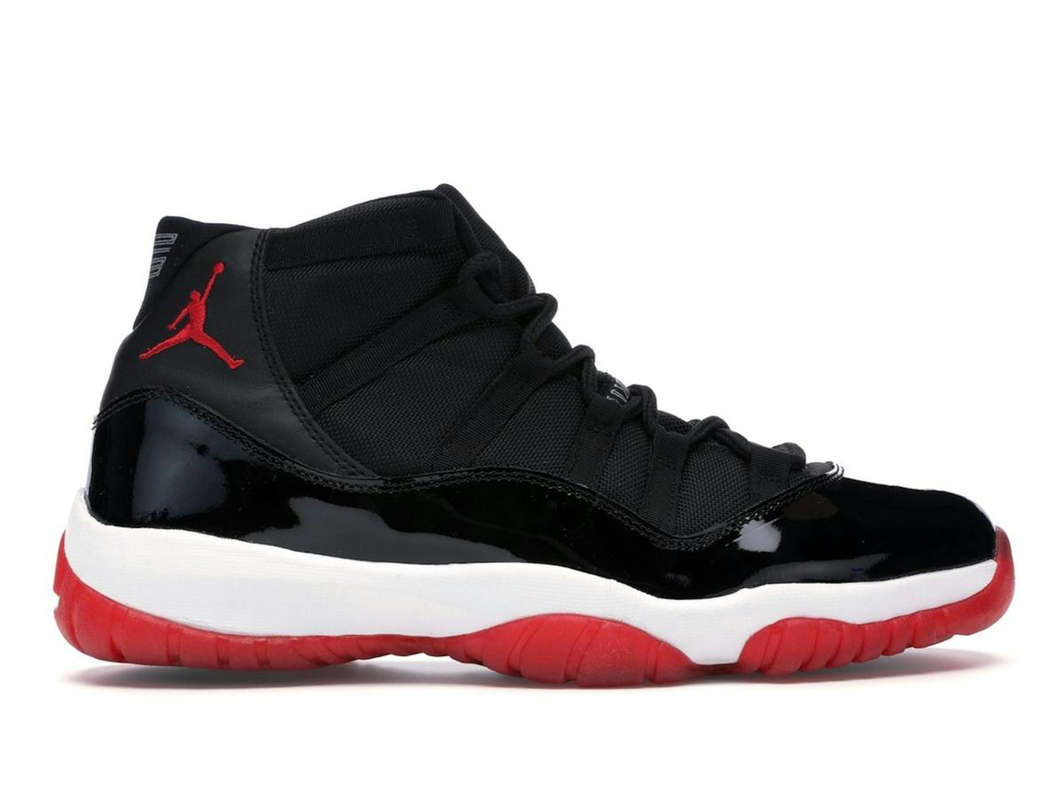 Jordan 11 Retro Playoffs 2001 Bred Black True Red White 136046-061 - savito