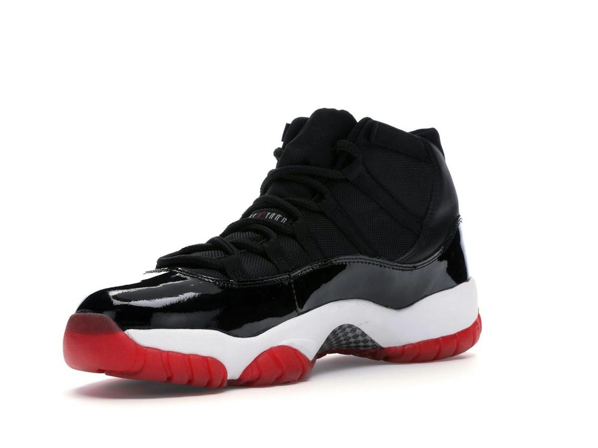 Jordan 11 Retro Playoffs 2001 Bred Black True Red White 136046-061 - savito