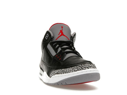 Jordan 3 Retro Black Cement (2011) Black Cement Grey White Varsity Red 136064-010 - savito
