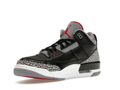 Jordan 3 Retro Black Cement (2011) Black Cement Grey White Varsity Red 136064-010 - savito