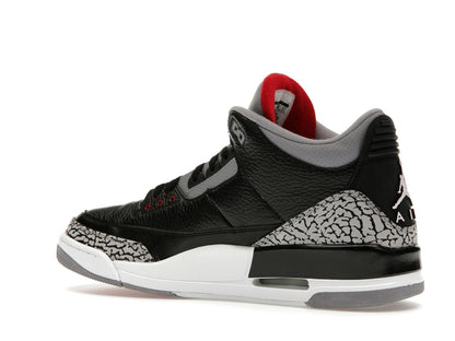 Jordan 3 Retro Black Cement (2011) Black Cement Grey White Varsity Red 136064-010 - savito
