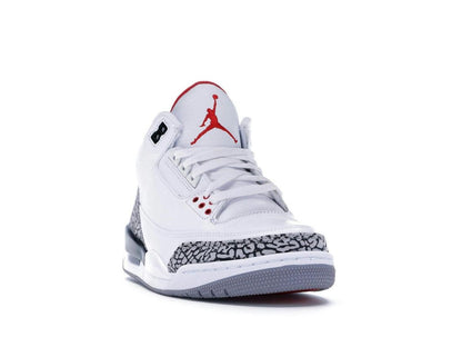 Jordan 3 Retro White Cement (2011) White Cement Grey Fire Red 136064-105 - savito
